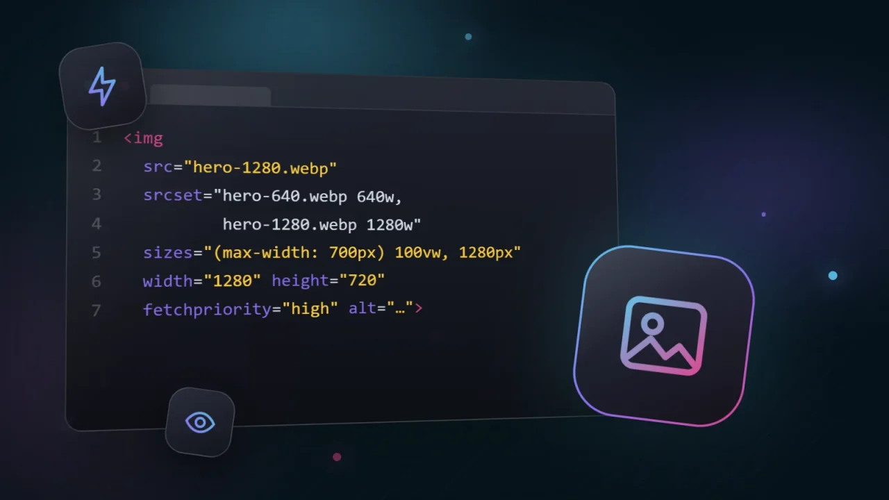Bilder richtig einbinden: WebP, srcset und Lazy Loading